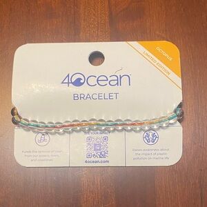 4Ocean Bracelet. Fundya global Ocean Cleanup. NWT